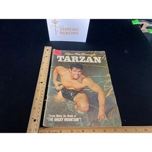 Dell Comic Book Tarzan August 1957 No 101‎ Edgar Rice Burroughs